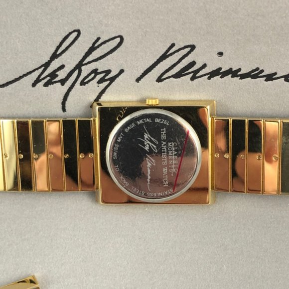 Jackie Robbison 42 Sliding Home LeRoy Neiman Watch - Picture 6 of 8